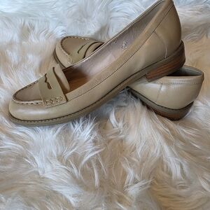Marc Fisher Cream Loafers for Women